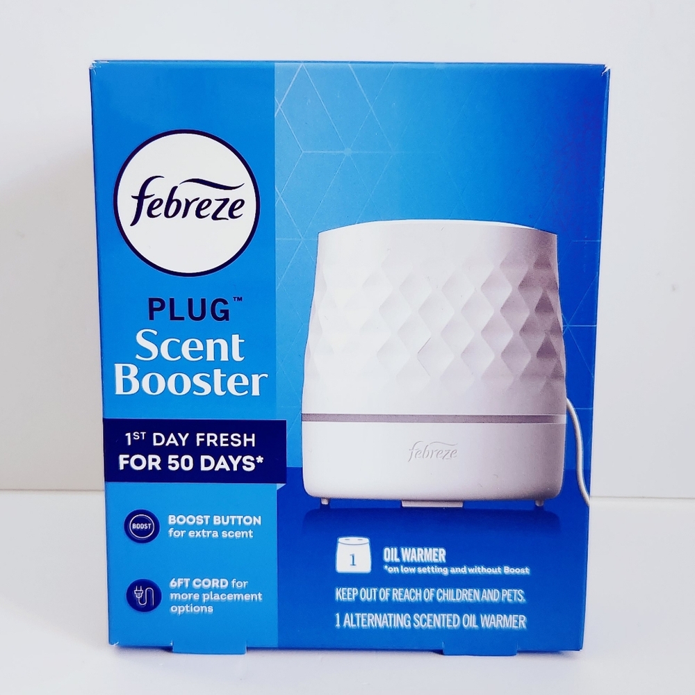 🐢2/$15 Febreze PLUG Scent Booster Oil Warmer (Scent Oil Not Included)